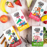 Four packs of herbal & fruit teas for kids