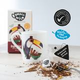 Happy Toucan plastic free tea bags