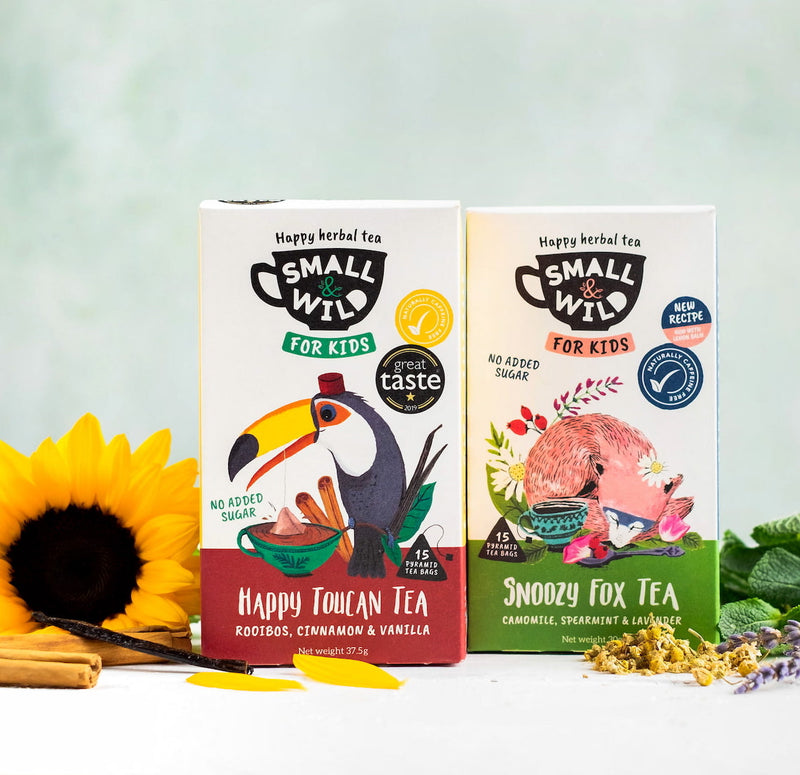 Pack of 2 calming kids tea from Small & Wild