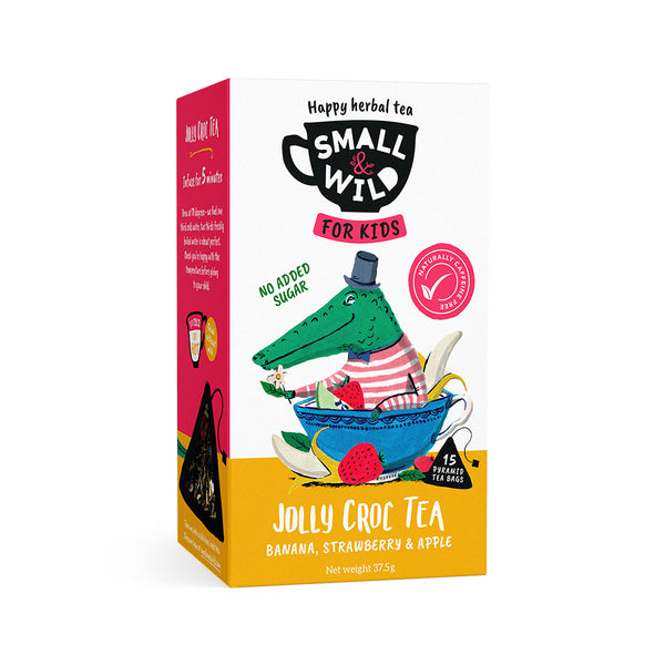 Jolly Croc fruit tea for kids